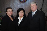 на фото: Ювілей школи-партнера Киівської гімназіі №117, листопад, 2011